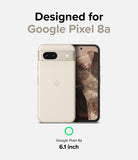 Google Pixel 8a Case | Fusion - Matte Clear - Designed for Google Pixel 8a