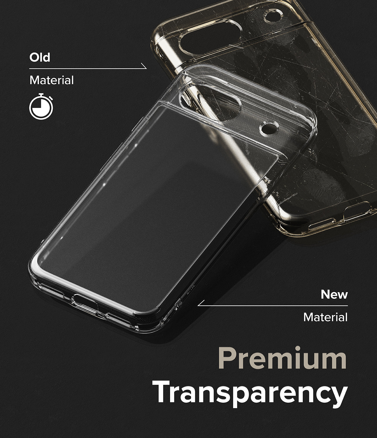 Google Pixel 8a Case | Fusion - Matte Clear - Premium Transparency