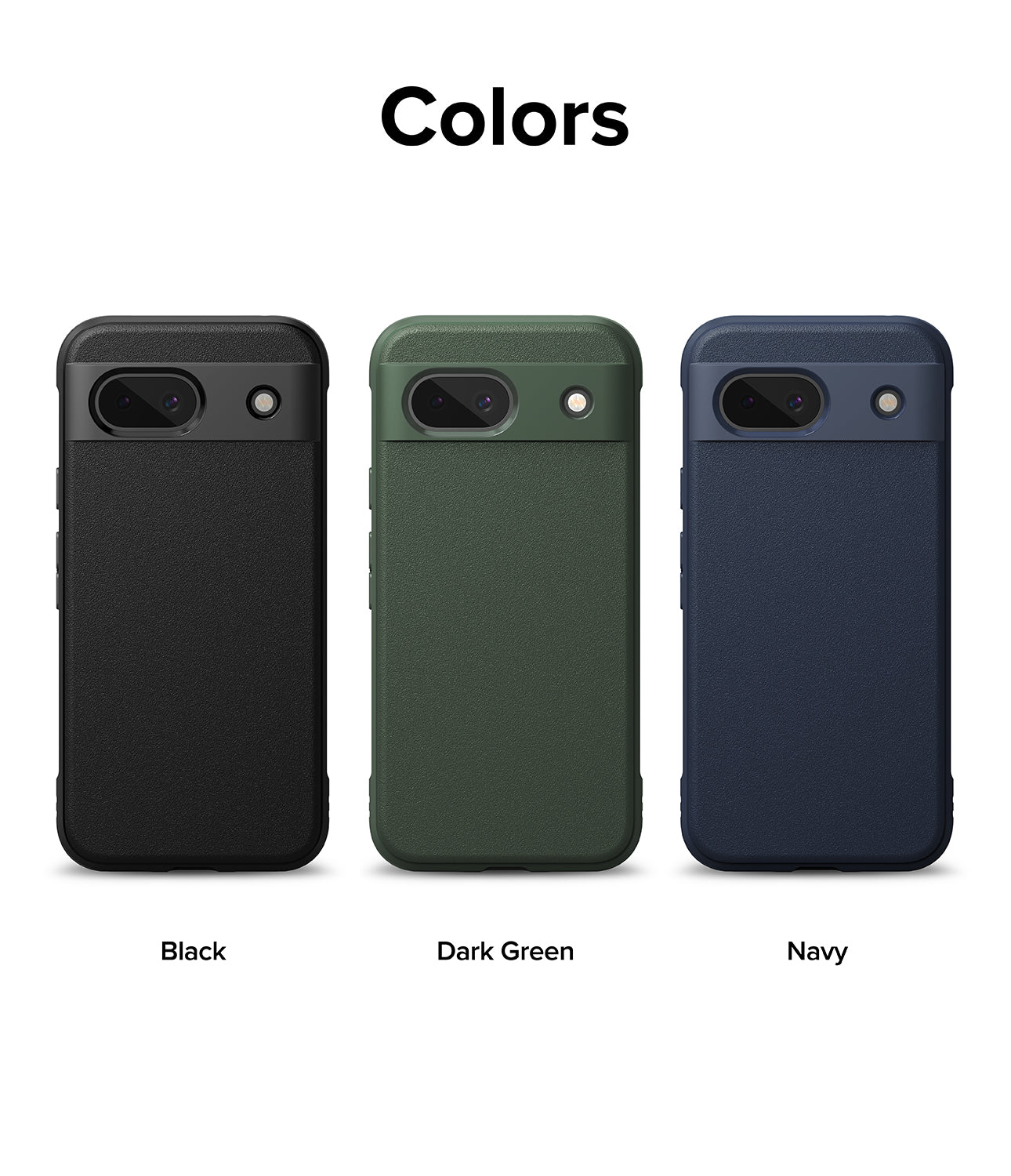 Google Pixel 8a Case | Onyx - Black- Colors