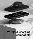 Google Pixel 8a Case | Onyx - Black - Wireless Charging Compatible.