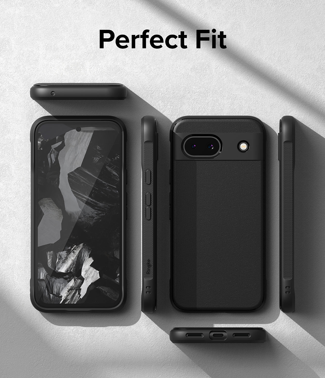 Google Pixel 8a Case | Onyx - Black - Perfect Fit.