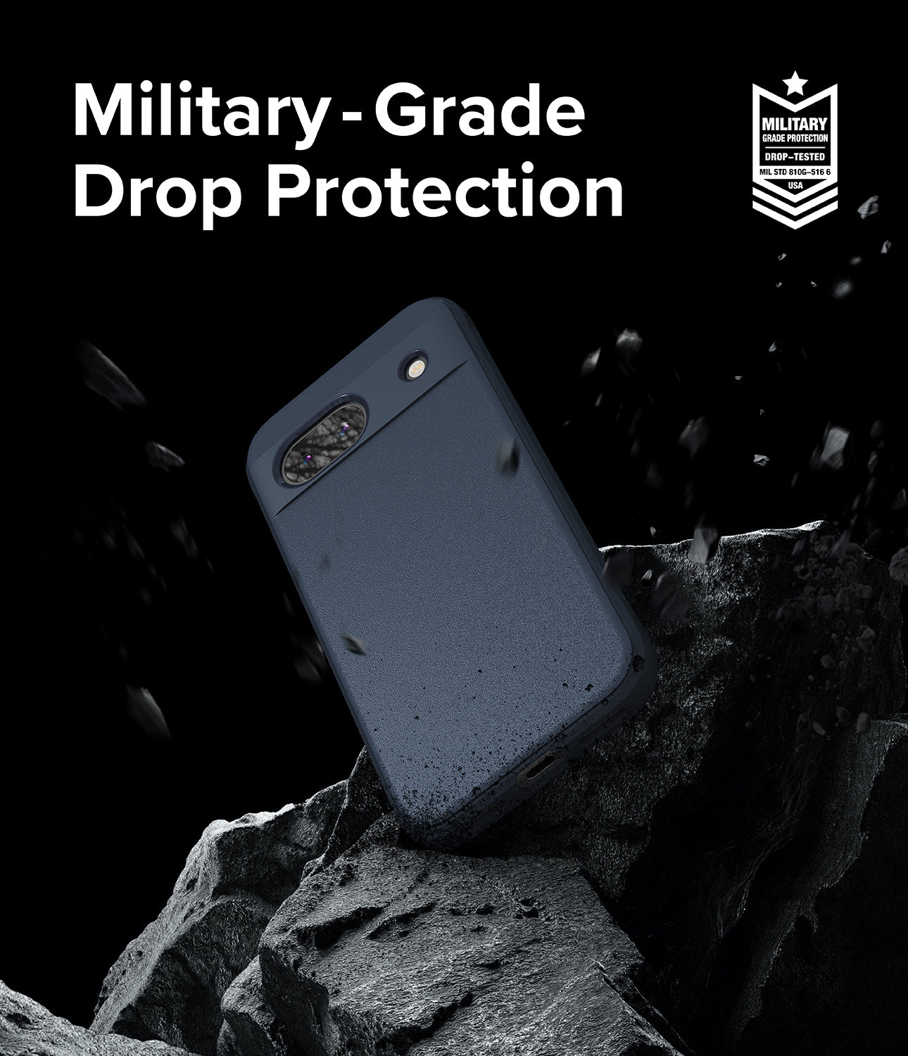 Google Pixel 8a Case | Onyx - Navy - Military-Grade Drop Protection.