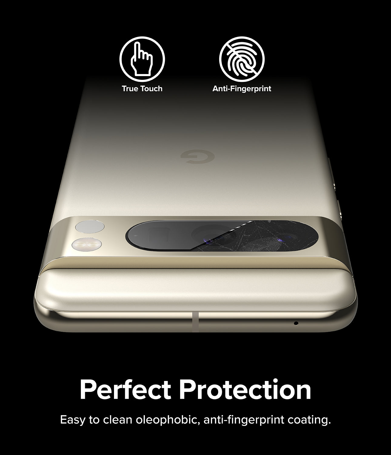 Google Pixel 8 Pro | Camera Protector Glass [3 Pack] - Perfect Protection. Easy to clean oleophobic, anti-fingerprint coating.