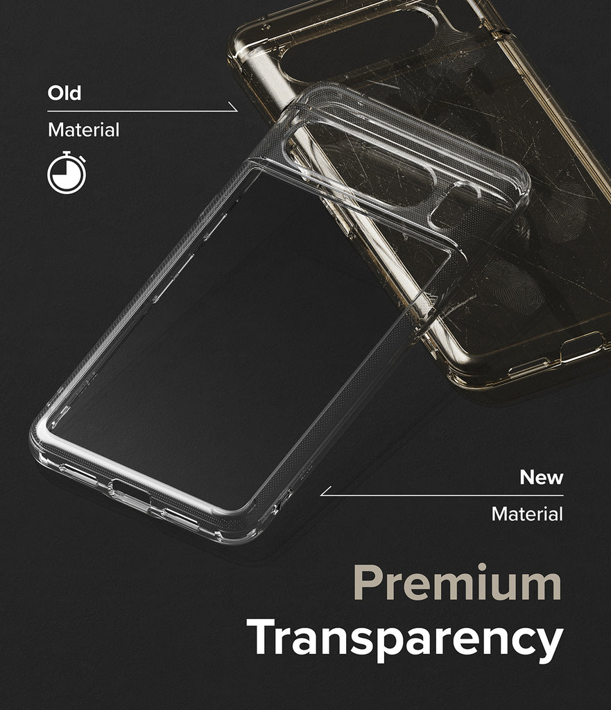 Google Pixel 8 Pro Case | Fusion-Premium Transparency Comparison