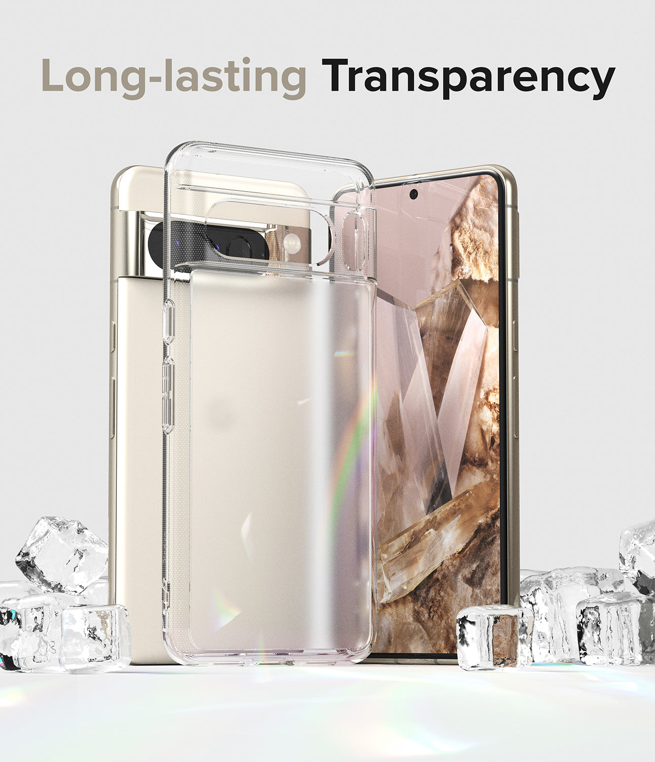 Google Pixel 8 Pro Case | Fusion Matte-Long-Lasting Transparency