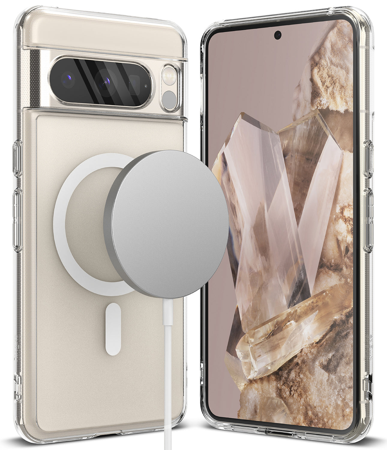 Google Pixel 8 Pro Case | Fusion Magnetic Matte | Ringke Official