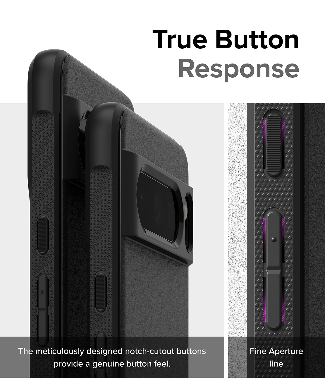 Google Pixel 8 Pro Case | Onyx-True Button Response For a Genuine Button Feel