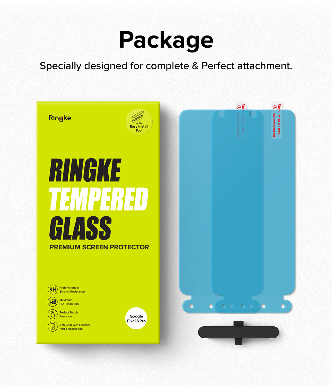 Google Pixel 8 Pro Screen Protector | Glass-Package