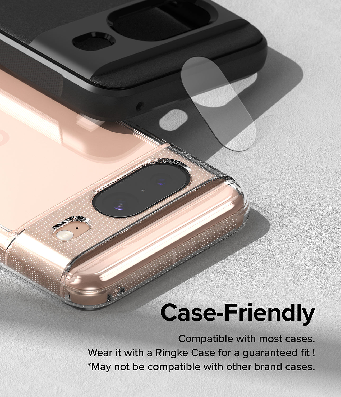 Google Pixel 8 | Camera Protector Glass [3 Pack]-Case-Friendly