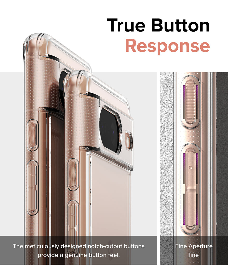Google Pixel 8 Case | Fusion-True Button Response and Fine Aperture Genuine Button Feel