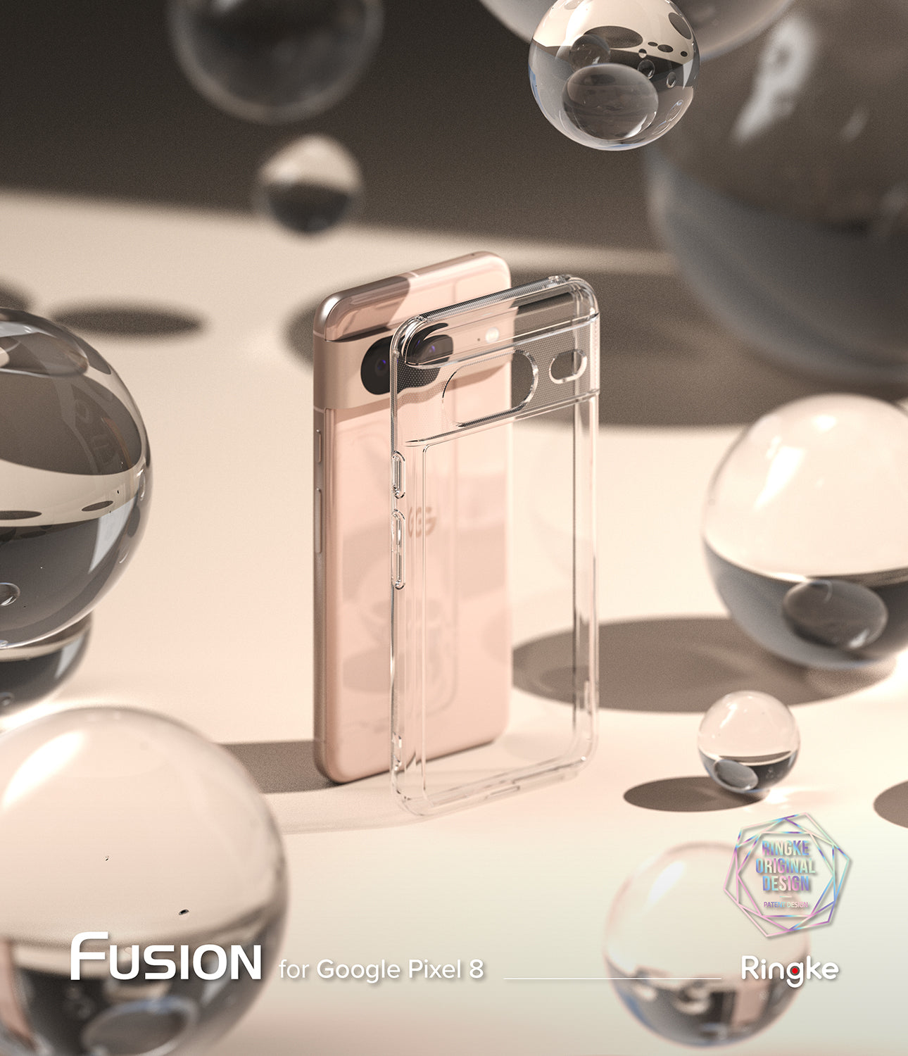 Google Pixel 8 Case | Fusion-Clear by Ringke