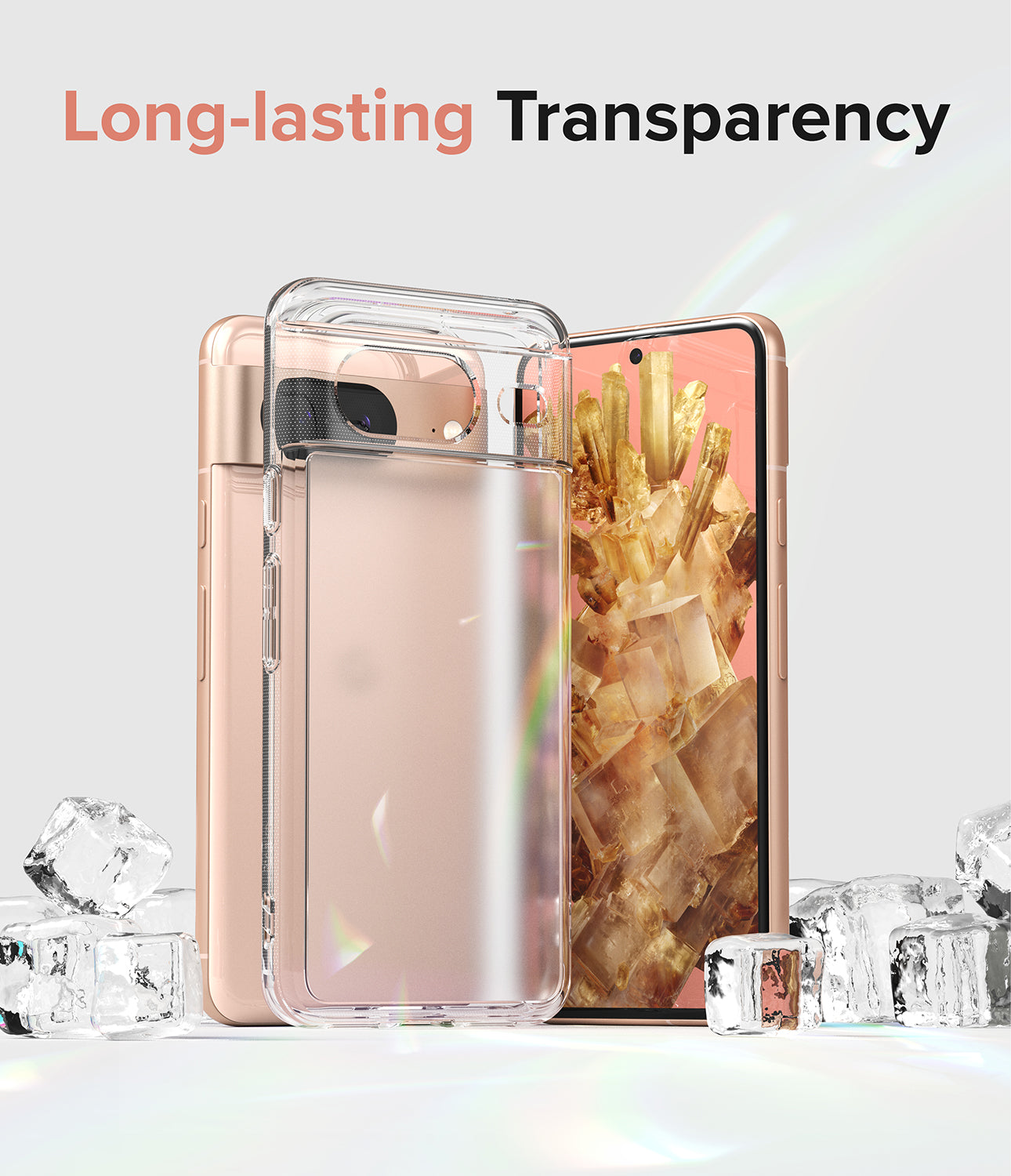 Google Pixel 8 Case | Fusion Matte-Long-Lasting Transparency