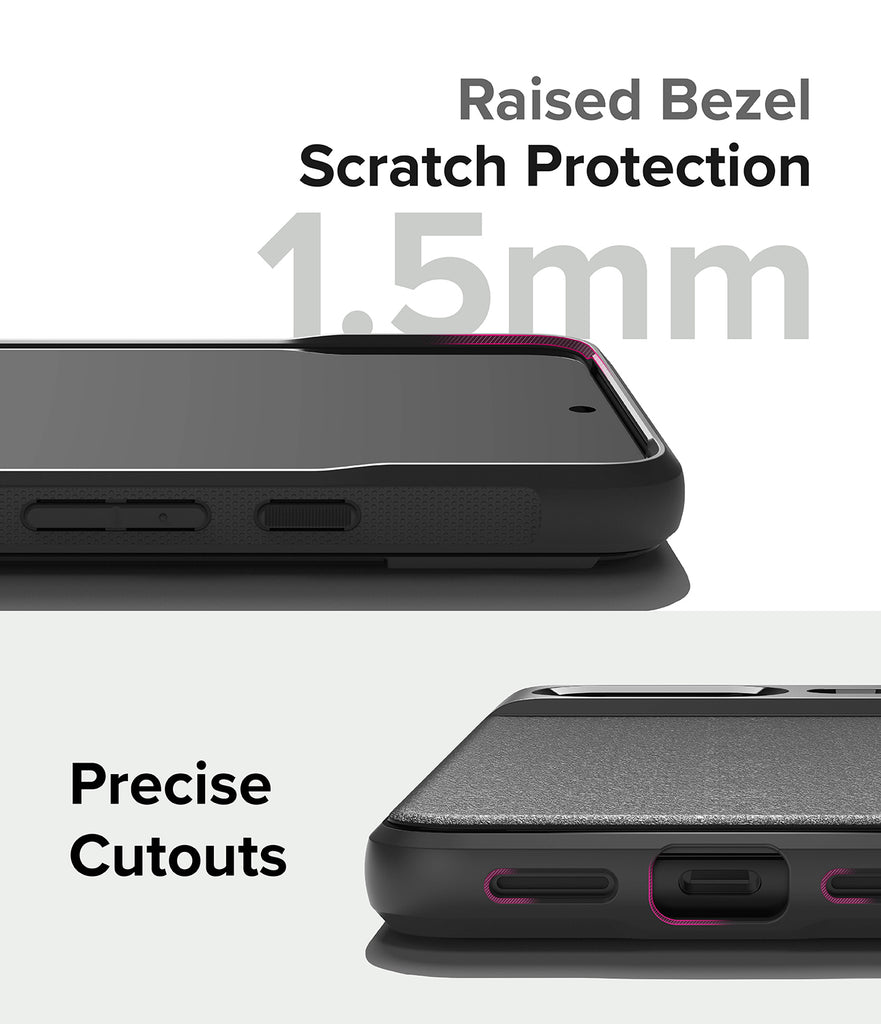 Google Pixel 8 Case | Onyx-Raised Bezel for Scratch Protection and Precise Cutouts