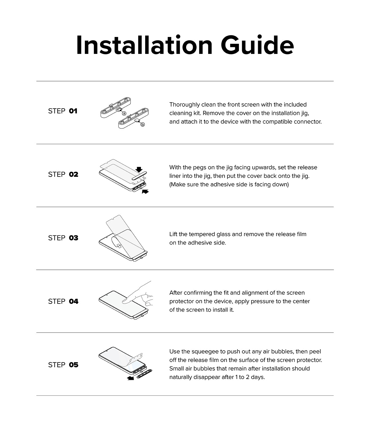 Google Pixel 8 Screen Protector | Glass-Installation Guide