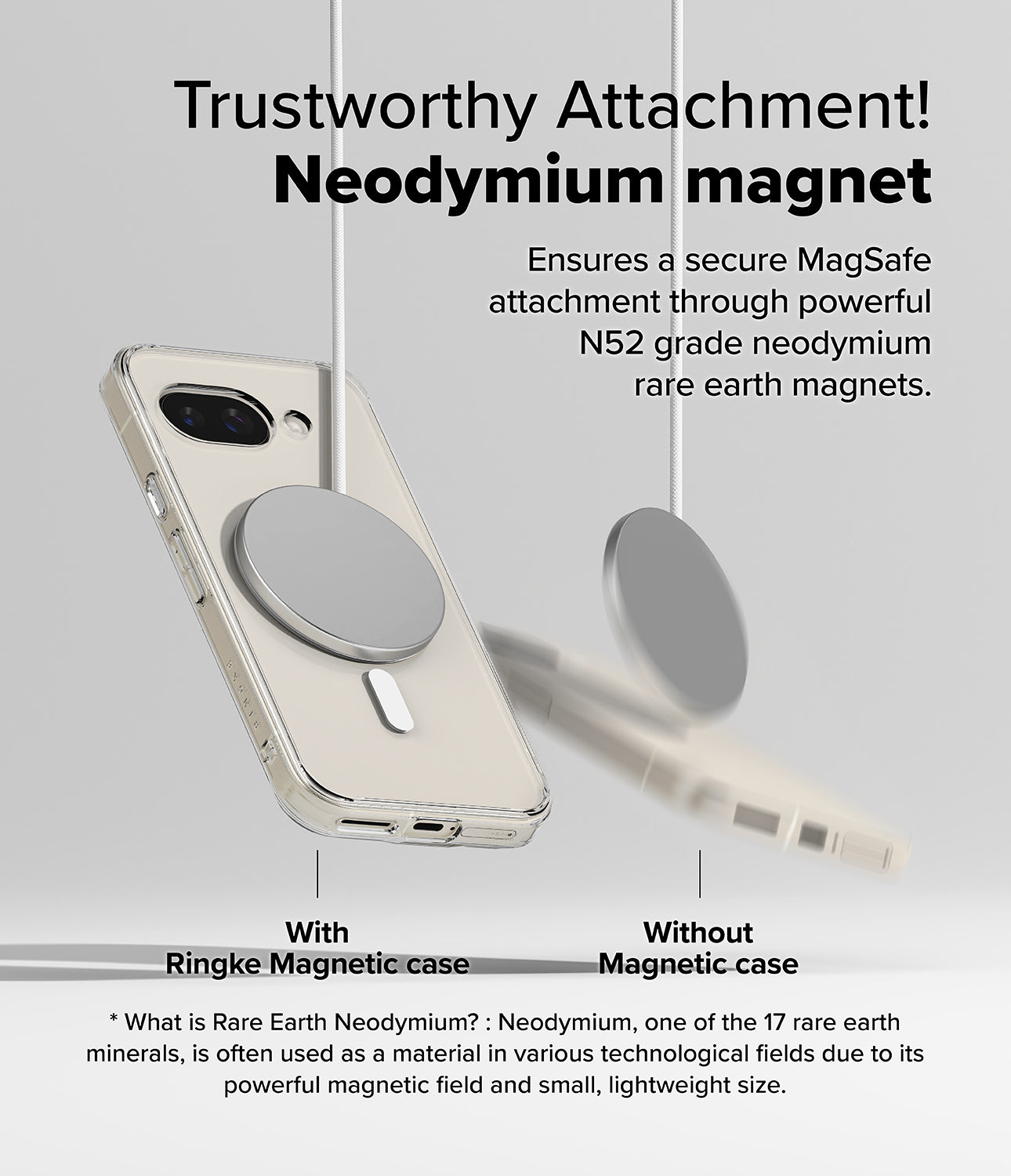 Google Pixel 9a Case | Fusion Magnetic | Ringke Official Store