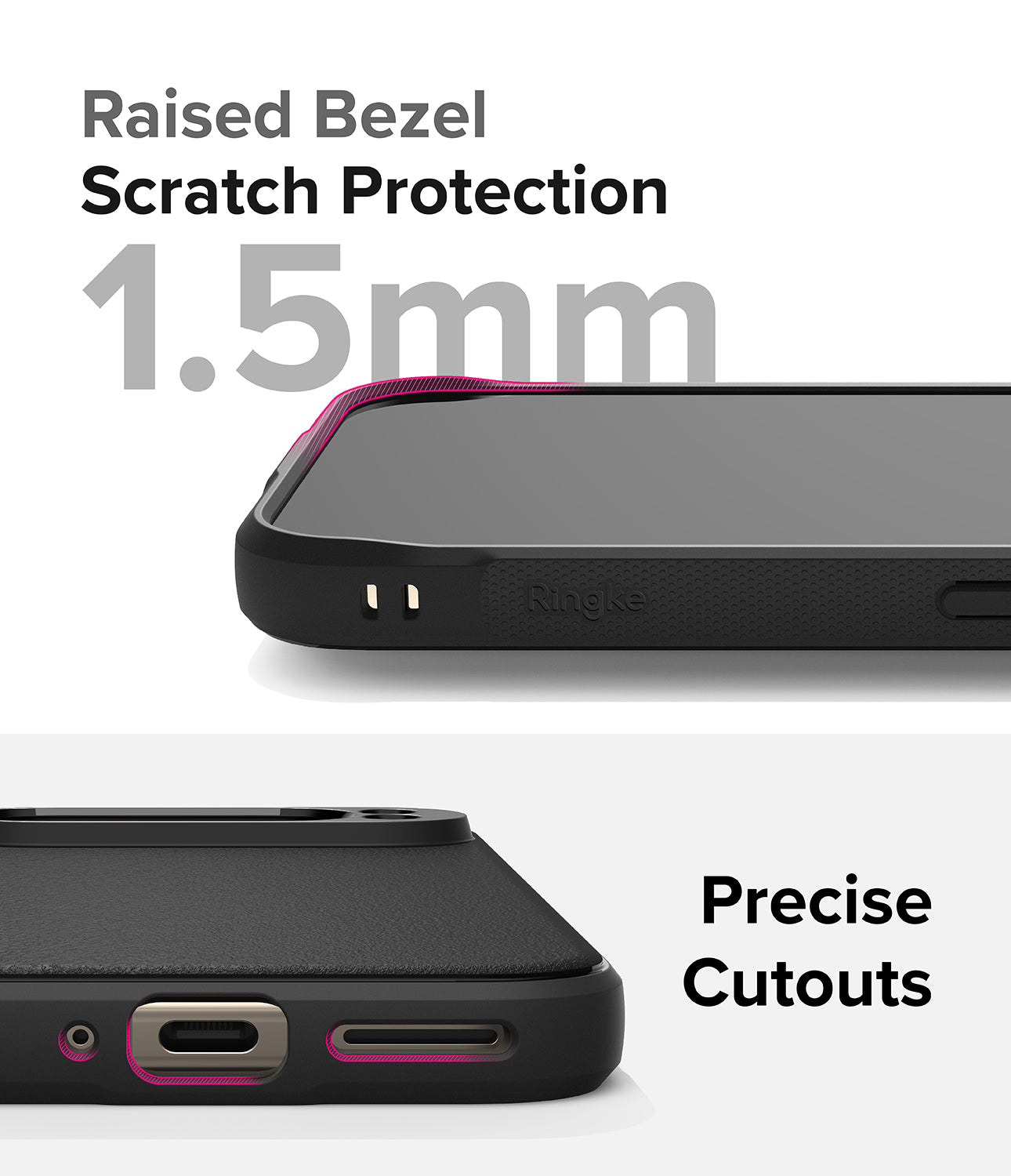 Ringke Google Pixel 9 Pro Case | Onyx Raised Bezel Scratch Protection