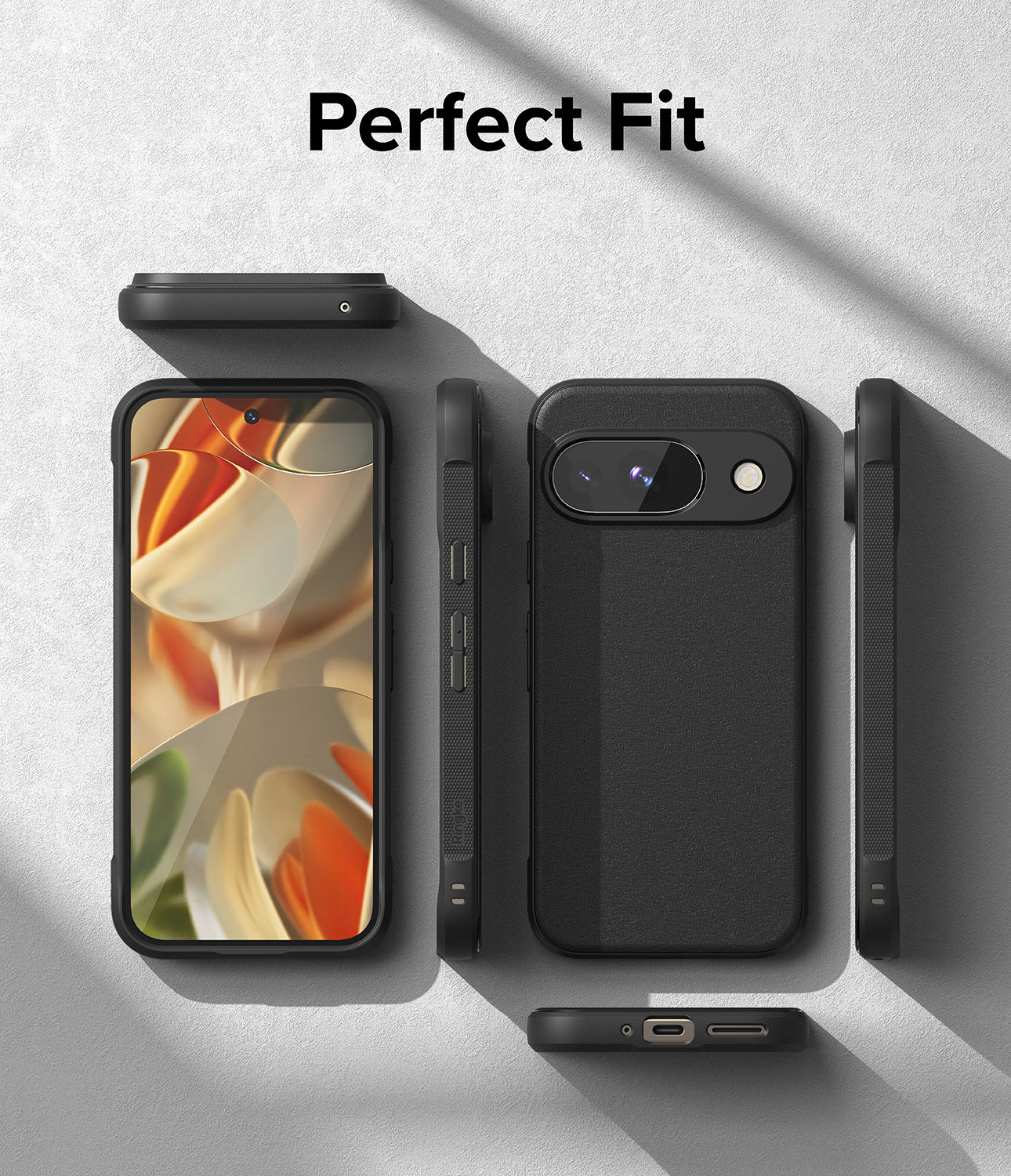 Ringke Google Pixel 9 Case | Onyx Perfect Fit