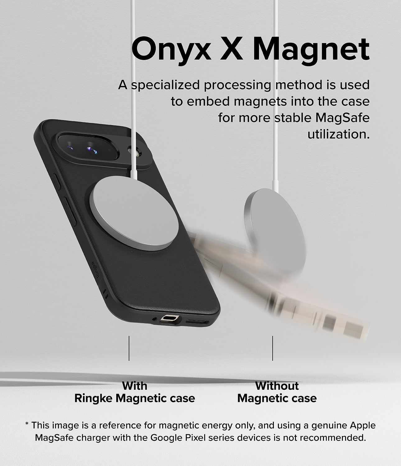 Ringke Google Pixel 9 Case | Onyx Magneti Onyx X Magnet