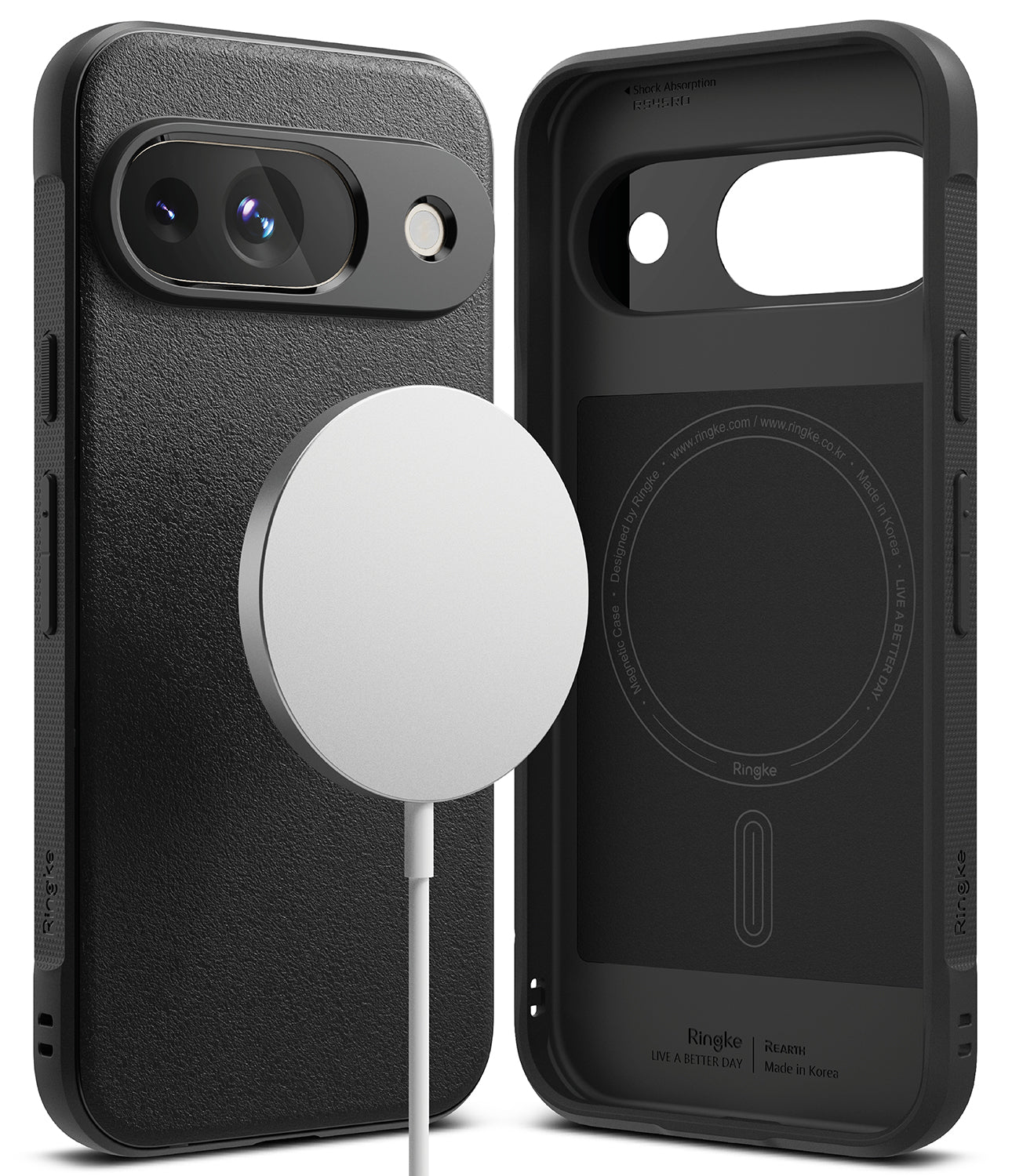 Ringke Google Pixel 9 Case | Onyx Magneti Google Pixel 9 Case | Onyx Magnetic - Black