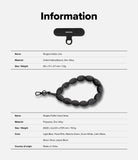 Holder Link Puffer | Hand - Product information card with Ringke accessories on a white background