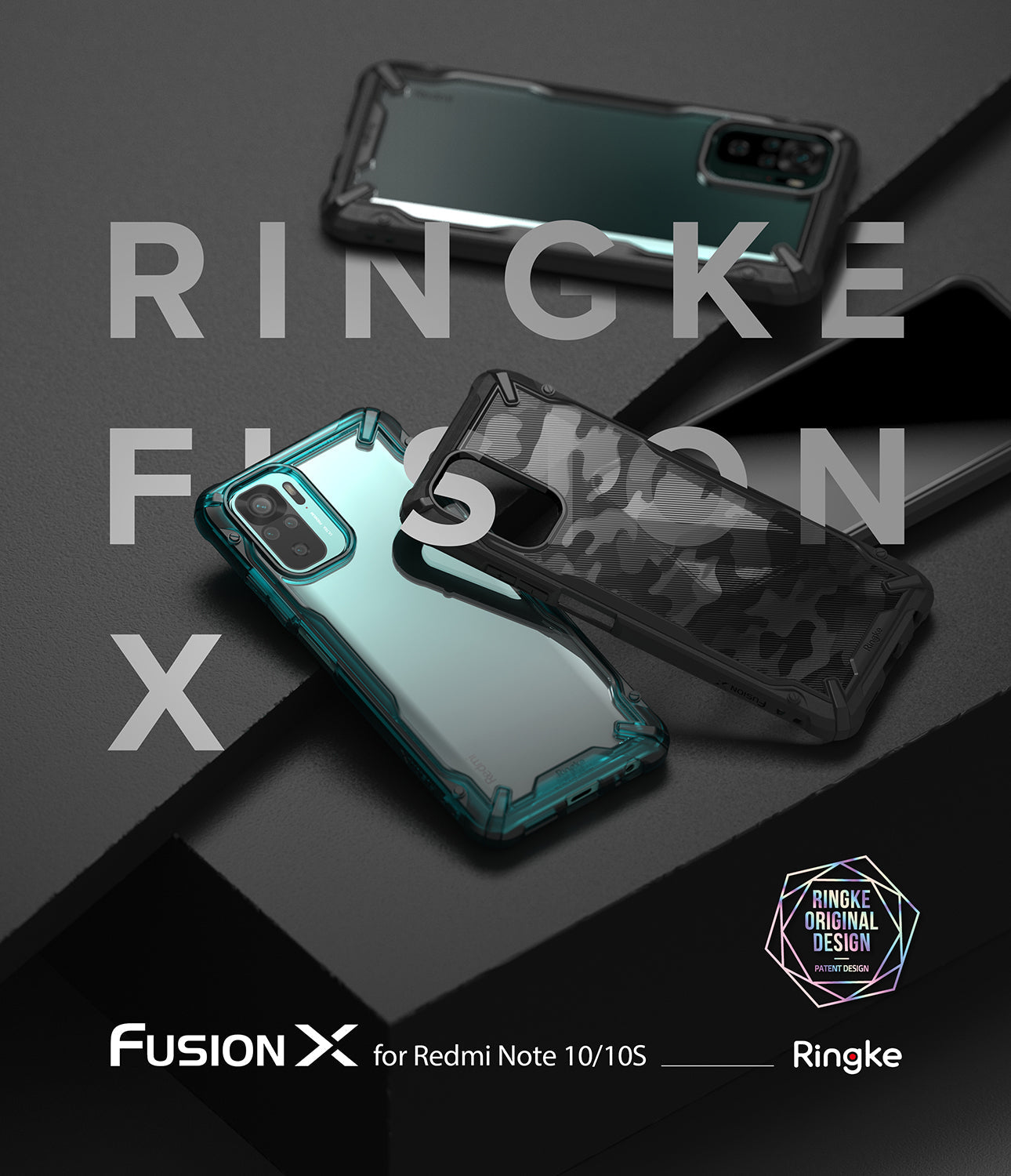 Xiaomi Redmi Note 10 / 10s Case | Ringke Fusion-X – Ringke