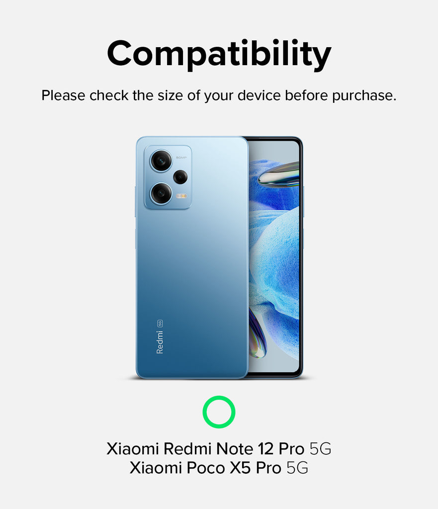 Compatibility with Xiaomi Redmi Note 12 Pro 5G / Xiaomi Poco X5 Pro 5G