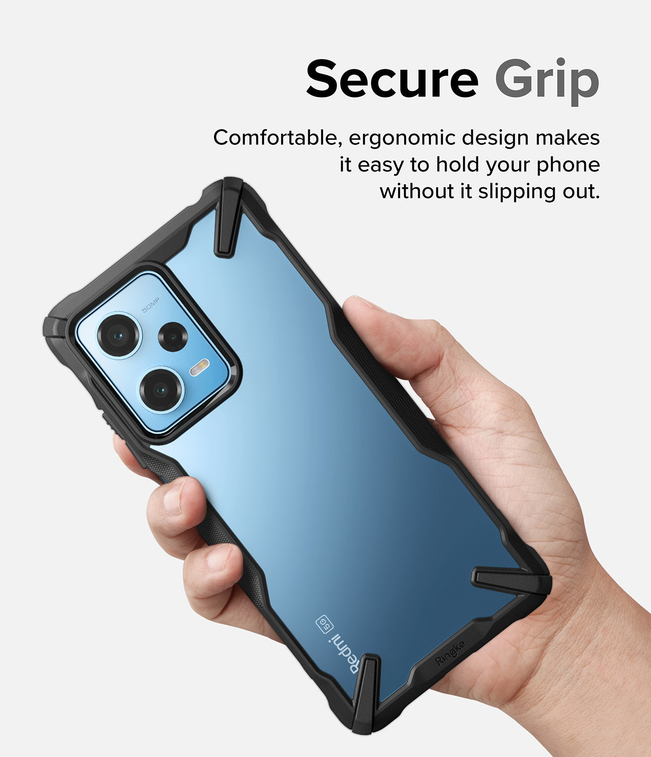 Secure Grip - Comfortable and ergonomic design
