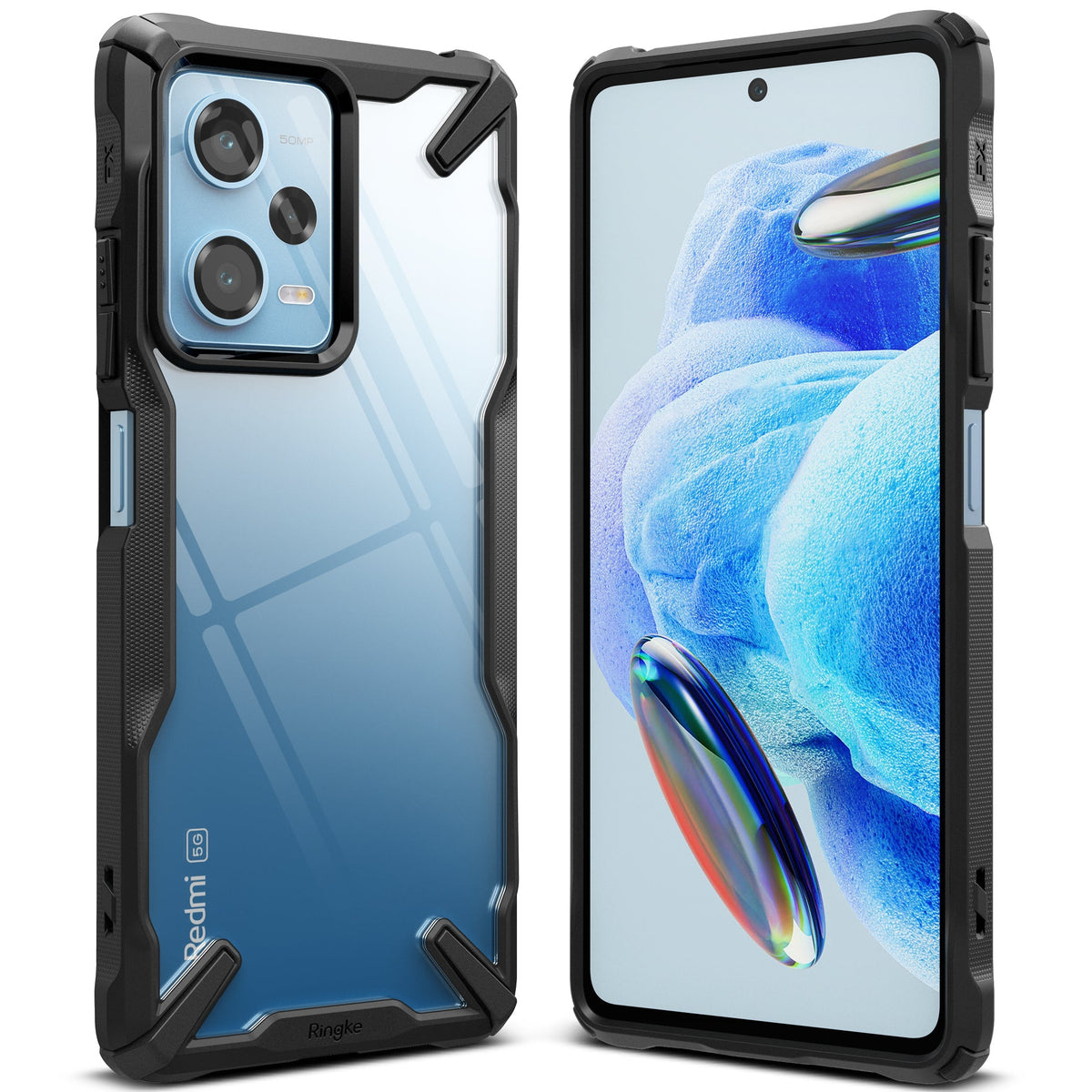 Housse Livre Magnétique Pour Xiaomi Redmi Note 12 Pro 5G / Poco X5 Pro - Noir Ou Rose