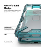 shock-resistant tpu and pc are fused together into a protective case