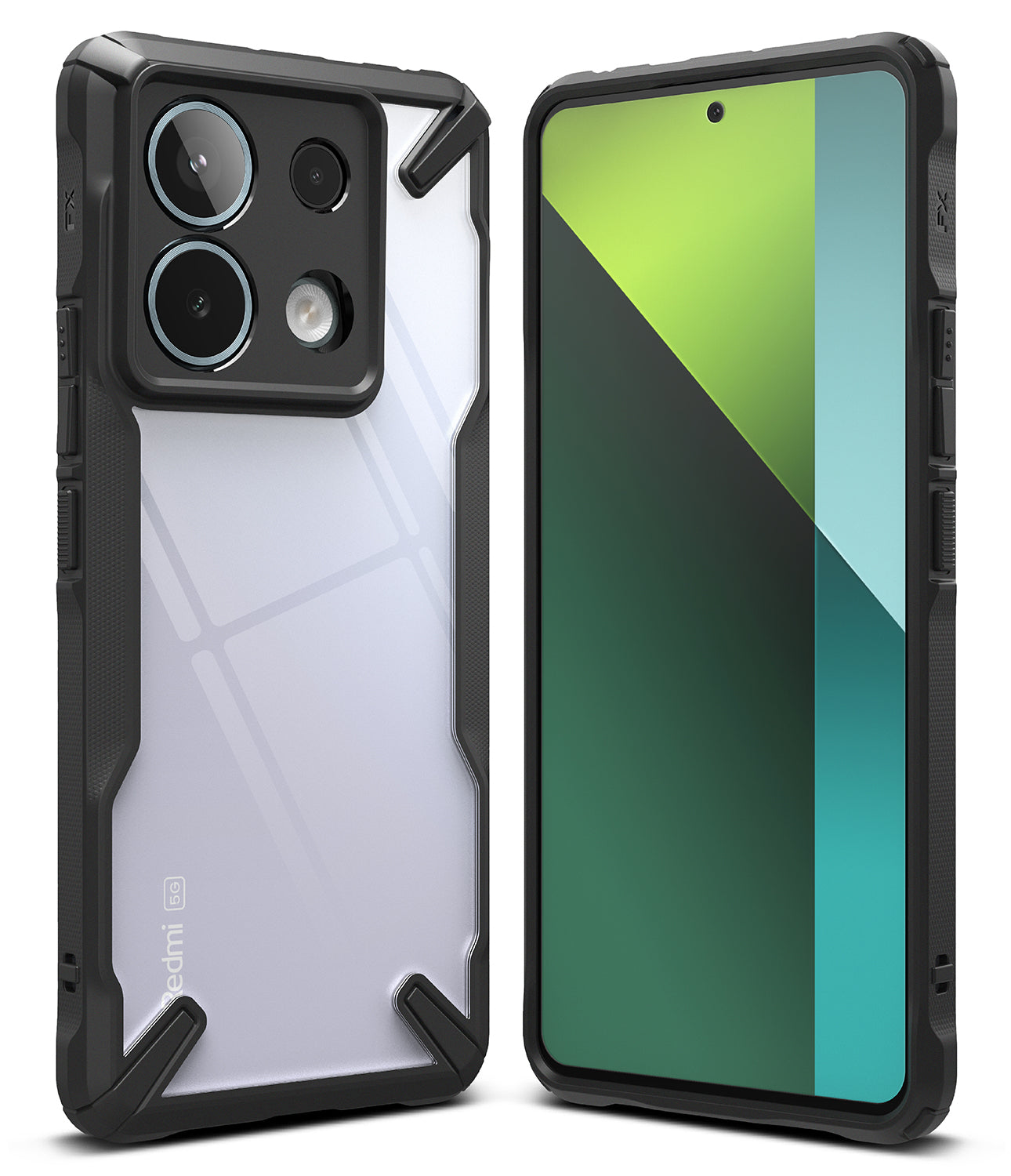 Redmi Note 13 Pro / Poco X6 Case | Fusion-X Black 