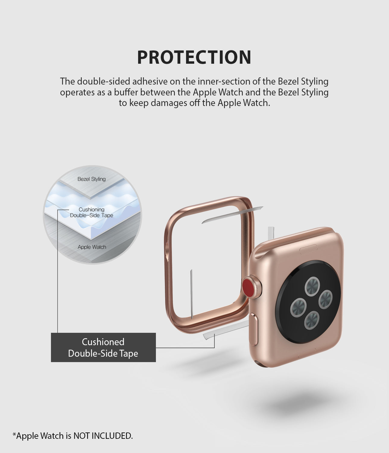 Apple Watch Series 3 2 1 38mm Case Ringke Bezel Styling 38 40
