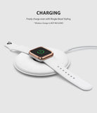 apple watch 3 2 1 42mm case ringke bezel styling stainless steel frame cover 42-43 wireless charging compatible