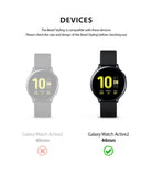 ringke bezel styling for galaxy watch active 2 44mm stainless steel compatibility