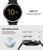 ringke bezel styling for galaxy watch active 2 40mm made with high quality stainless steel scratch resistant material