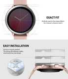 ringke bezel styling for galaxy watch active 2 44mm stainless steel seamless fit and easy installation
