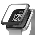 Ringke Bezel Styling Designed for Fitbit Versa Case Cover, Gray - FW-V-06