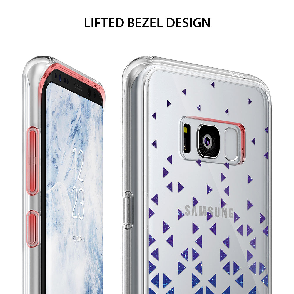 Galaxy S8 Case | Fusion Deco - Lifted Bezel Design