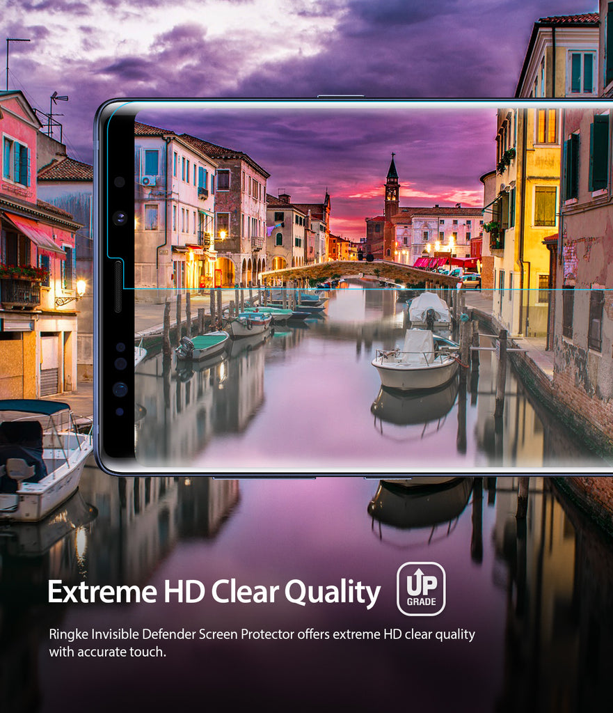 Galaxy Note 9 Screen Protector | Dual Easy - Extreme HD Clear Quality