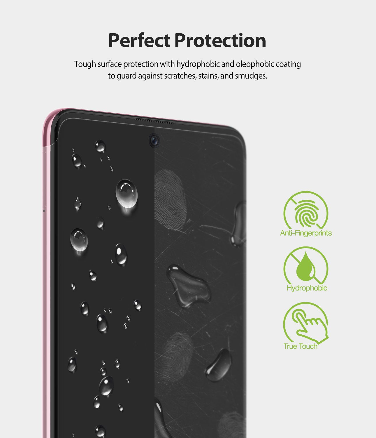 Galaxy A71 [Dual Easy Film Wing] Screen Protector [2 Pack]