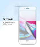 ringke dual easy film screen protector for iphone 7 8 main easy application