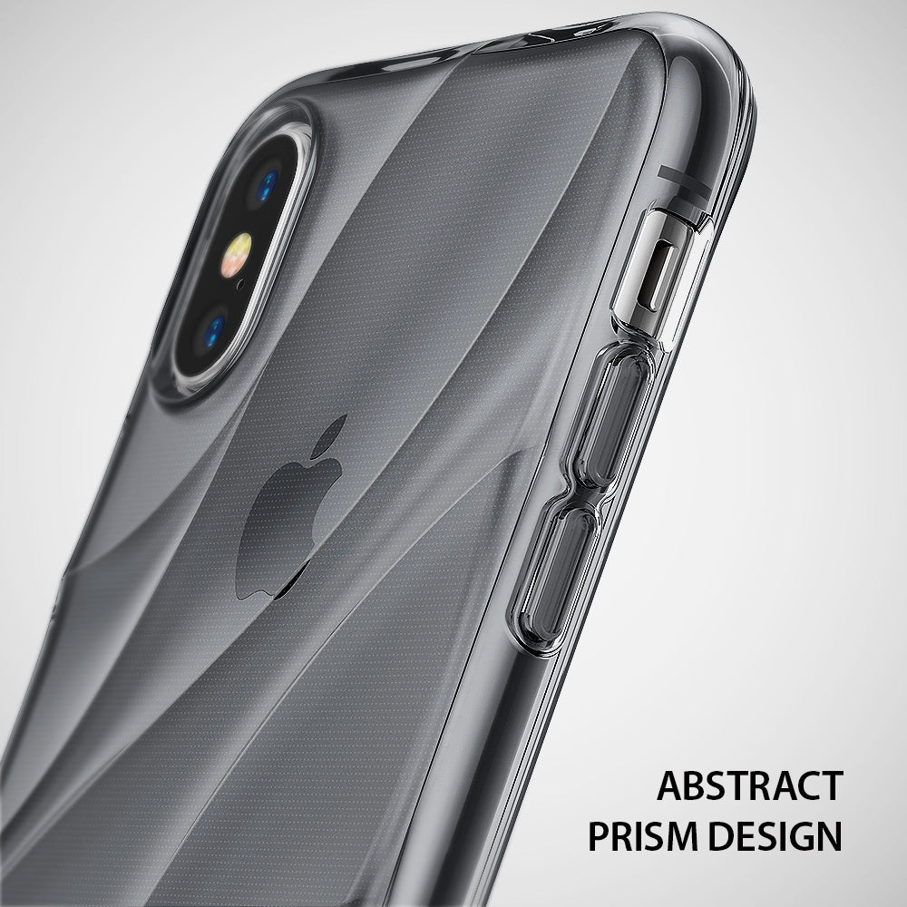 iPhone X Case | Flow - Abstract Prism Design