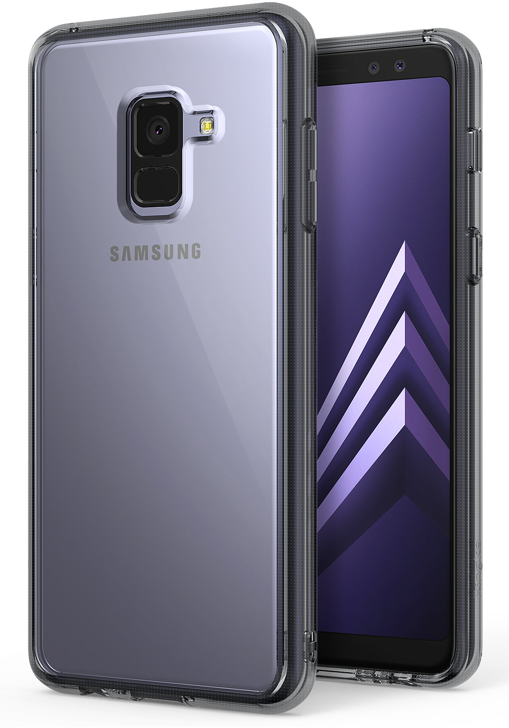 Galaxy A8 (2018) Case | Fusion - Smoke Black
