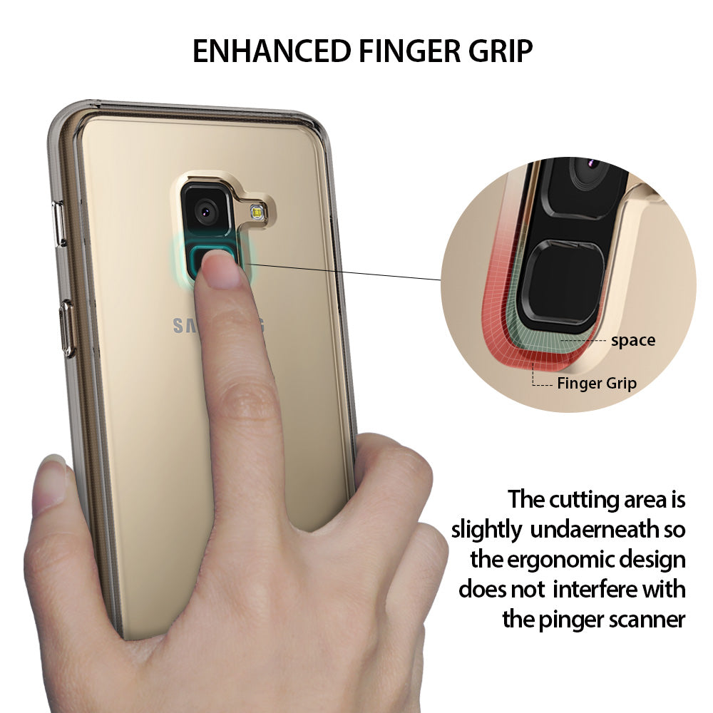 Galaxy A8 (2018) Case | Fusion - Enhanced Finger Grip