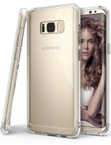 ringke fusion clear transparent hard back cover case for galaxy s8 plus clear