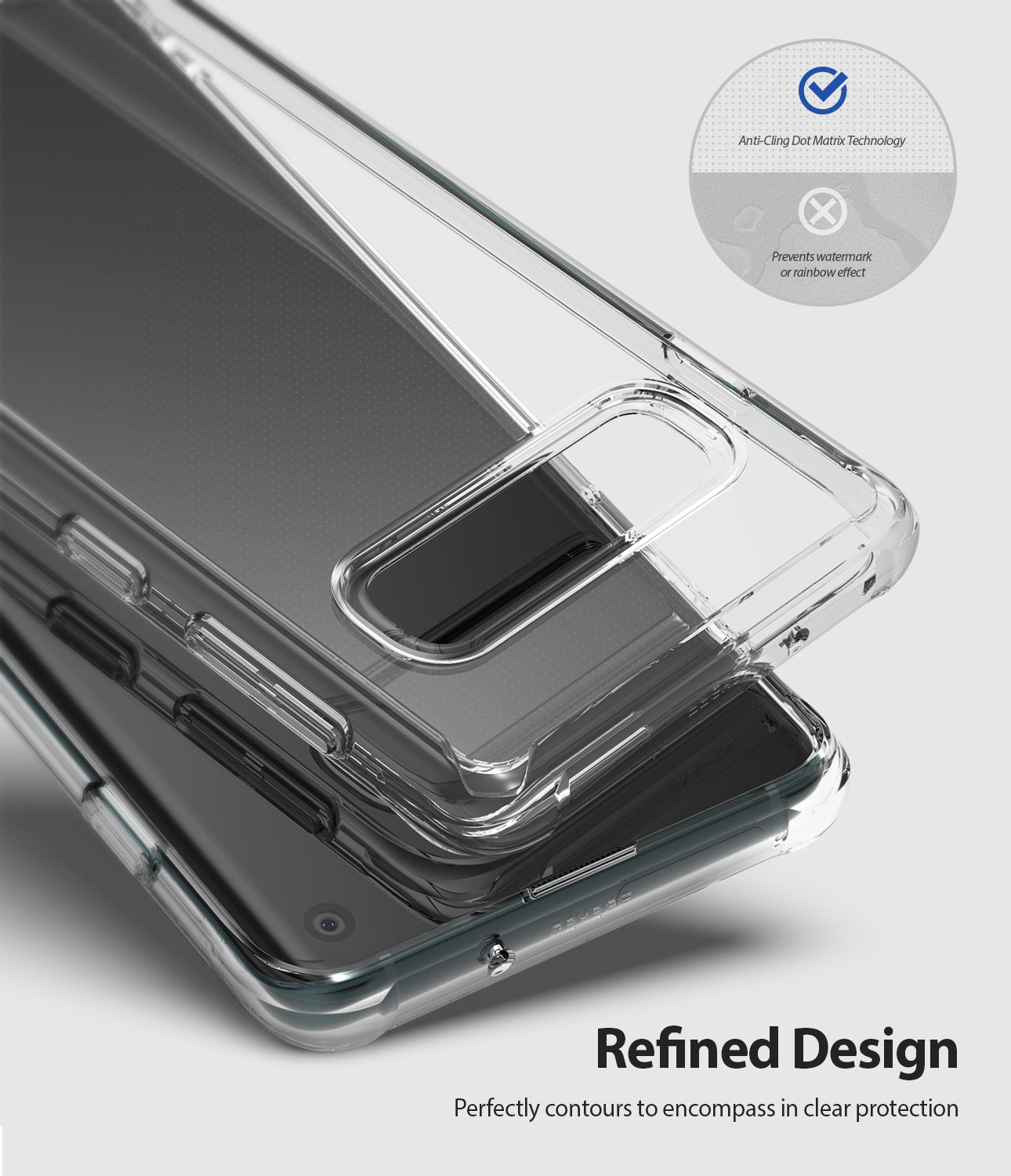 galaxy s10 phone case Ringke Fusion Case Compatible with Samsung Galaxy S10, Transparent PC Back TPU Bumper Drop Protection Phone Cover