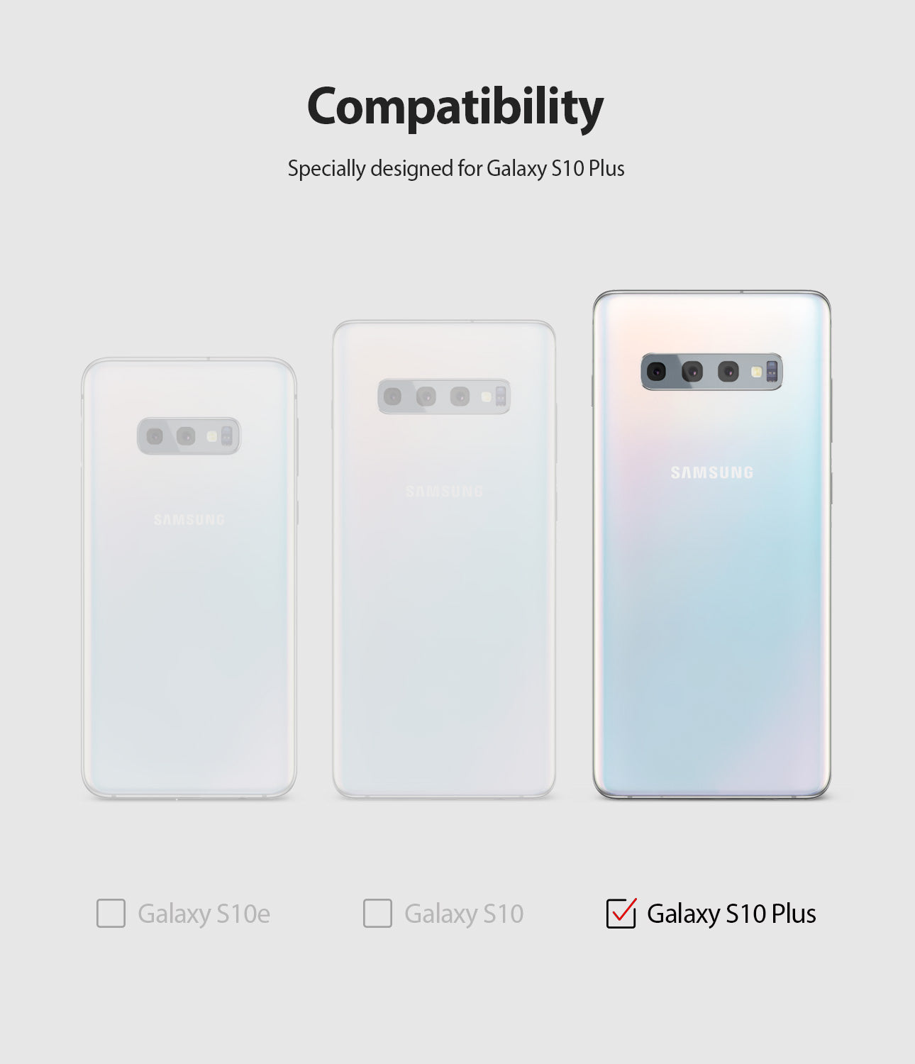 Galaxy S10 Plus Case | Onyx - Compatibility. Specially designed for Galaxy S10 Plus