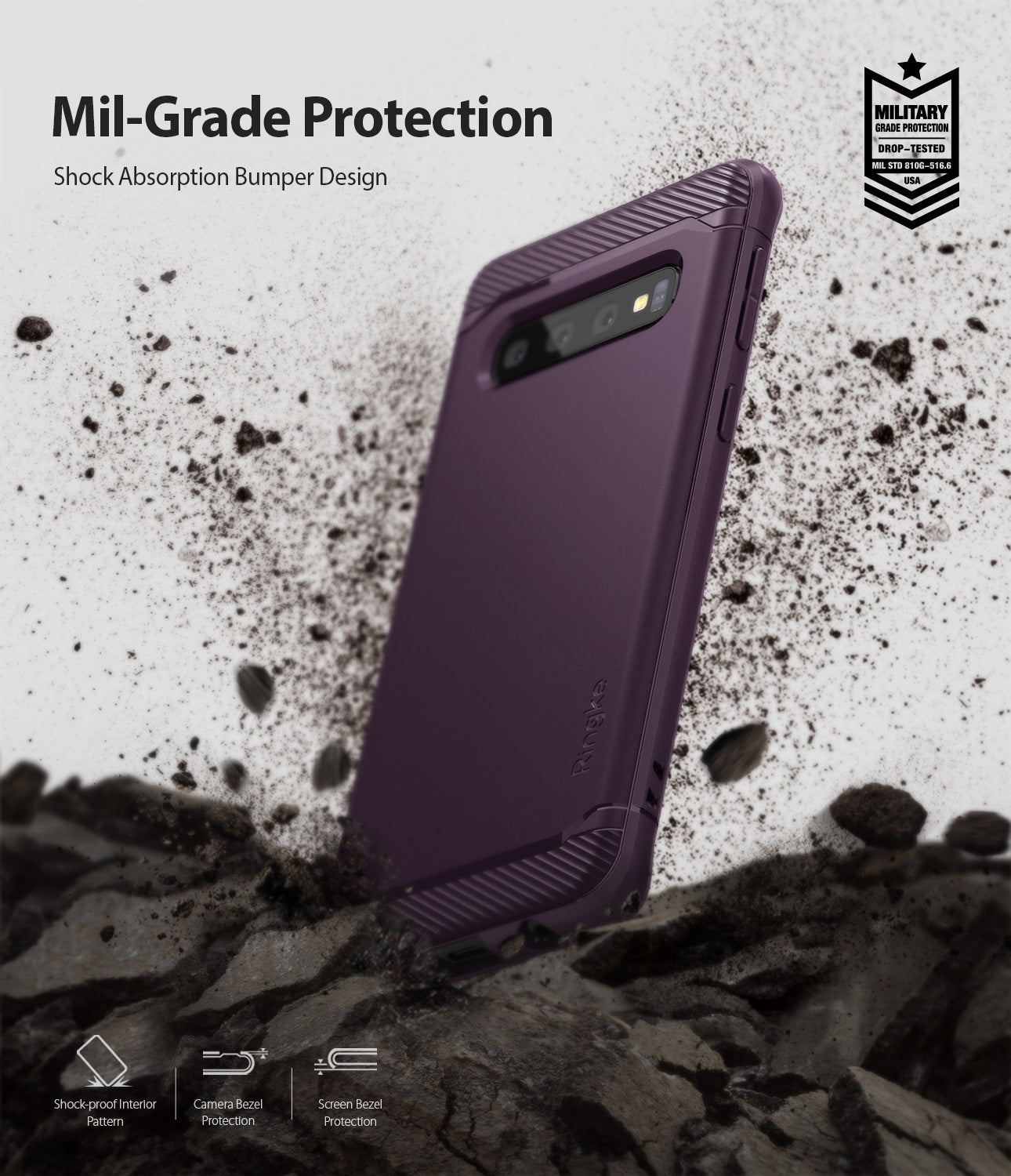 Galaxy S10 Plus Case | Onyx - Military Grade Drop Protection