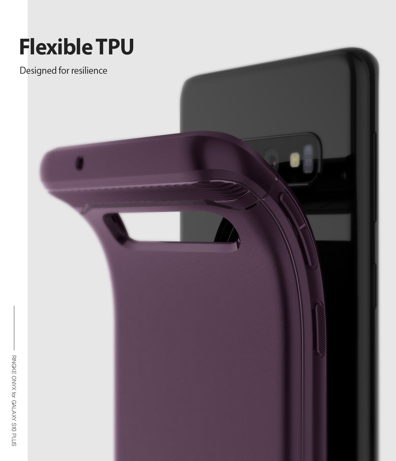 Galaxy S10 Plus Case | Onyx - Flexible TPU