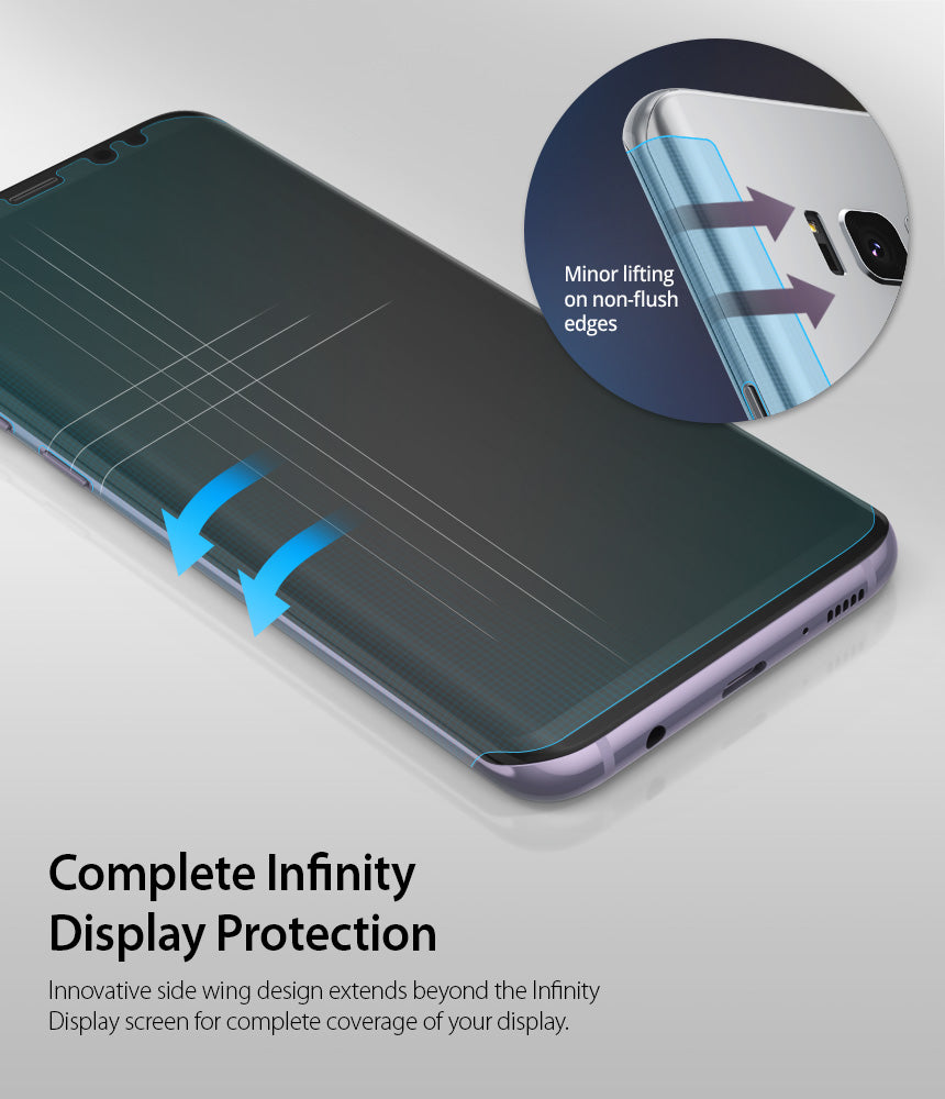Galaxy S8 Screen Protector | Full Cover (2P) - complete Infinity Display Protection