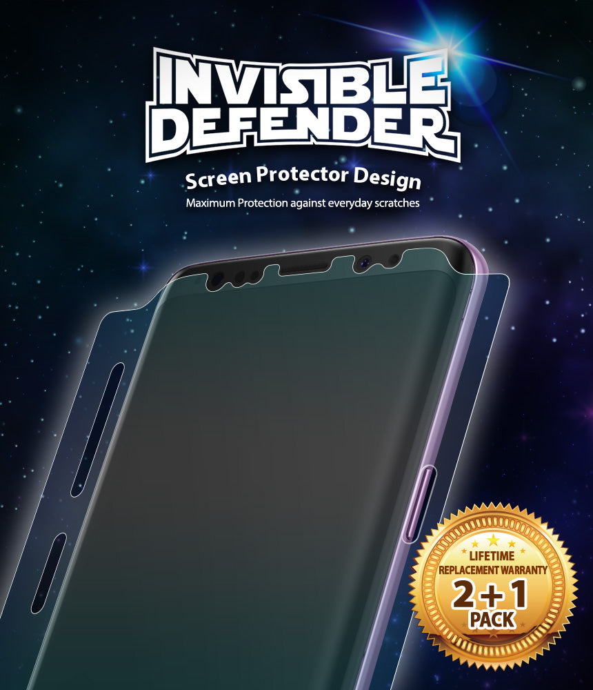 Galaxy S9 Plus Screen Protector | Full Cover (3P) - By Ringke